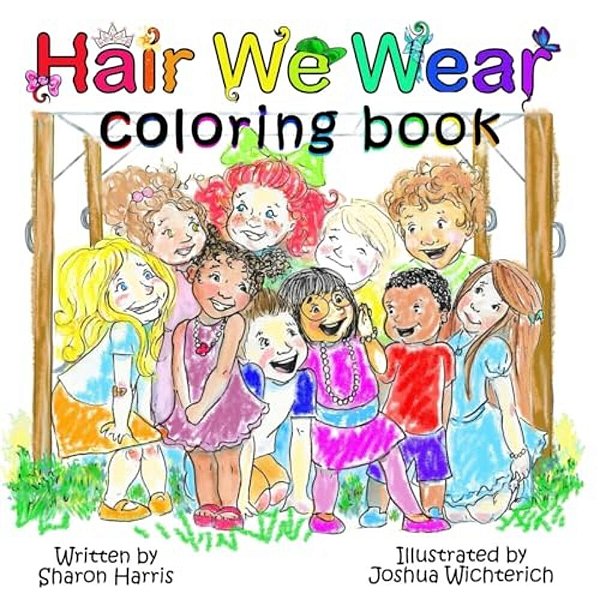 Hair We Wear Coloring Book-..