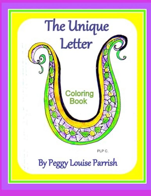 The Unique Letter U Coloring Book-..