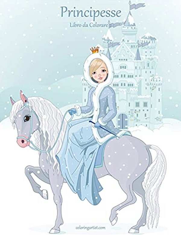 Principesse Libro Da Colorare 2-..