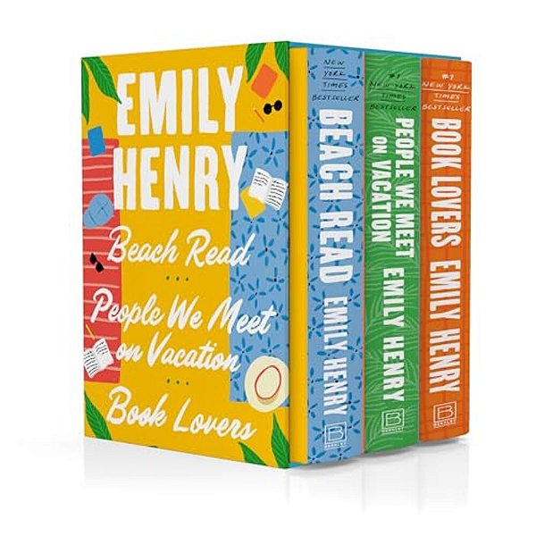 Emily Henry 3-Book Boxed Set: Beach Read, People We Meet On Vacation, And Book Lovers-..