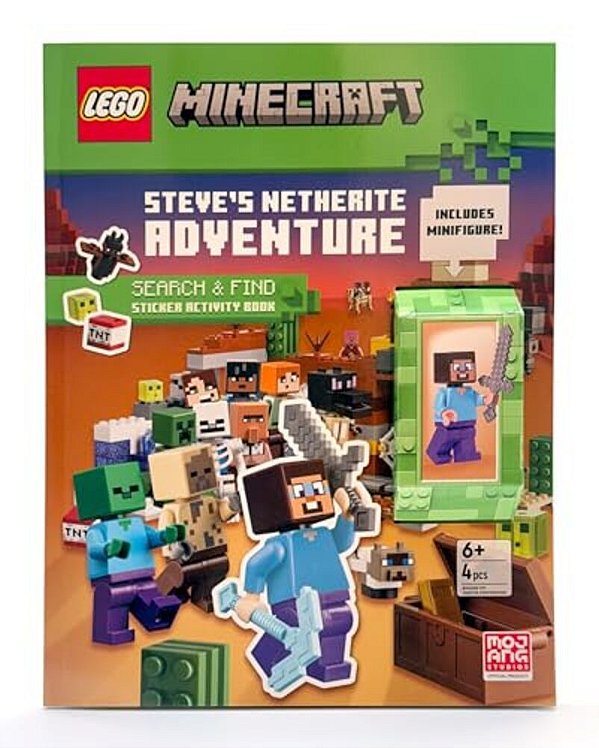 Steve's Netherite Adventure (Lego Minecraft)-..