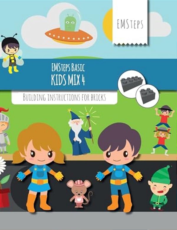 Emsteps Basic Kids MIX 4: Building Instructions For Bricks-..