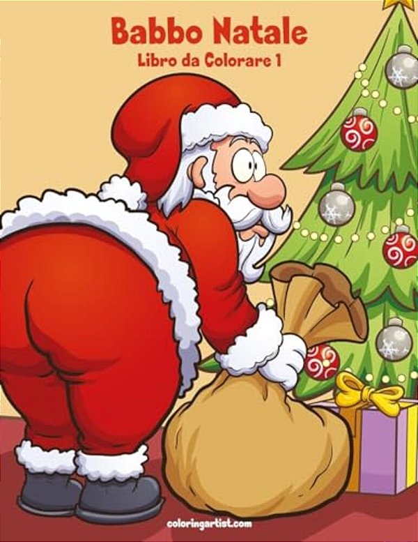 Babbo Natale Libro Da Colorare 1-..