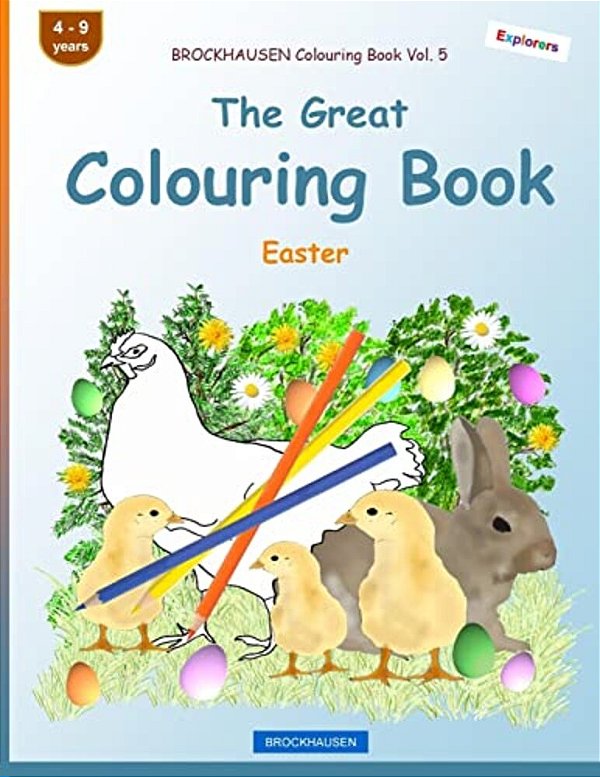 Brockhausen Colouring Book Vol. 5 - The Great Colouring Book: Easter-..