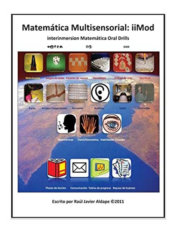 Matemática Multisensorial: Iimod (Interinmersion Matemática Oral Drills)-..