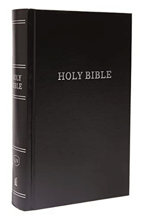 Kjv, Pew Bible, Hardcover, Black, Red Letter Edition-..