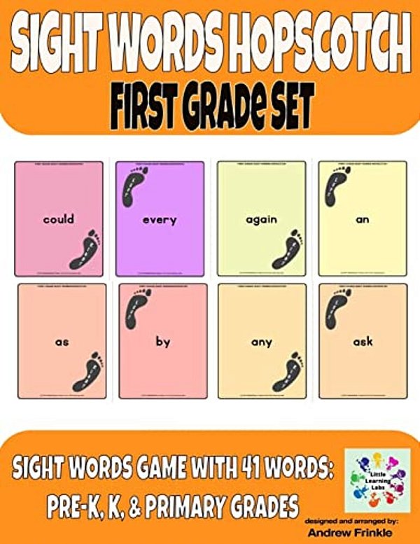 Sight Words Hopscotch First Grade Set-..