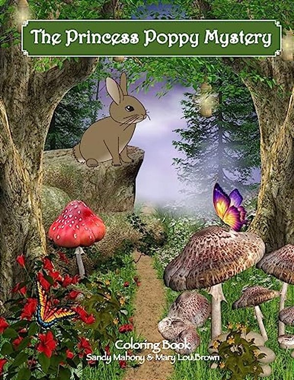 The Princess Poppy Mystery Coloring Book-..