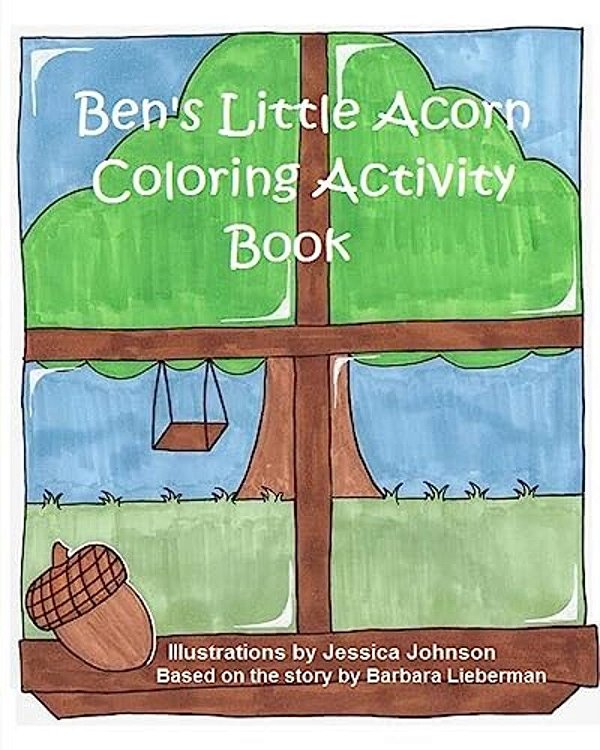 Ben's Little Acorn Coloring Activity Book-..