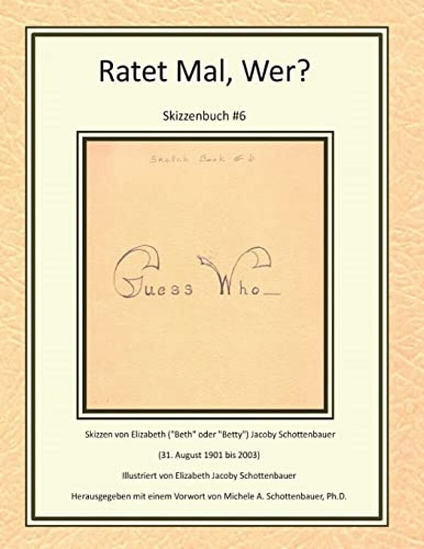 Ratet Mal, Wer? Skizzenbuch #6-..