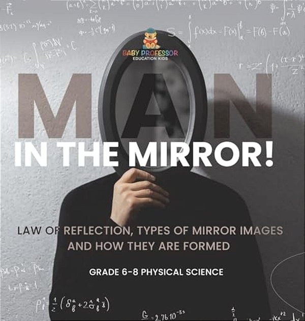 Man In The Mirror! Law Of Reflection, Types Of Mirror Images And How They Are Formed Grade 6-8 Physical Science-..