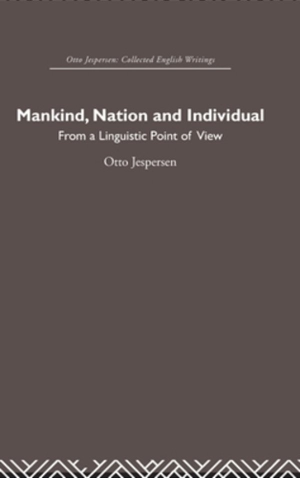 Mankind, Nation And Individual-..