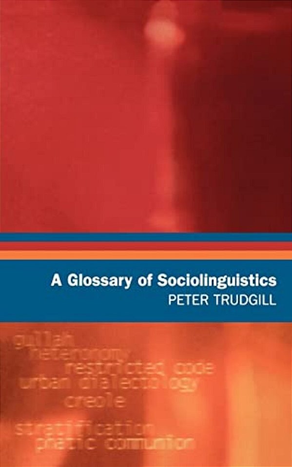 A Glossary Of Sociolinguistics-..