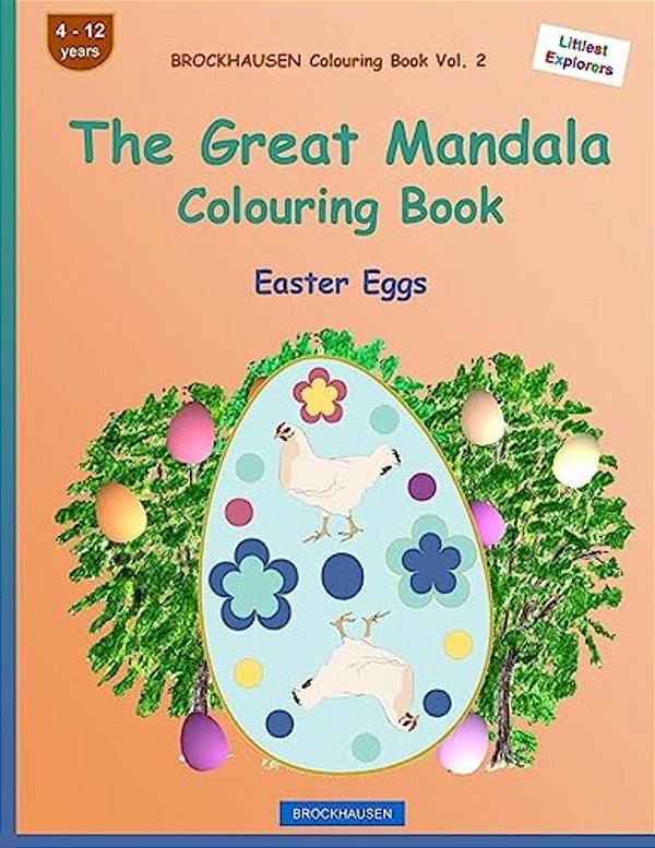 Brockhausen Colouring Book Vol. 2 - The Great Mandala Colouring Book: Easter Eggs-..