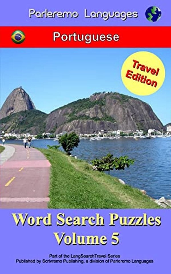 Parleremo Languages Word Search Puzzles Travel Edition Portuguese - Volume 5-..