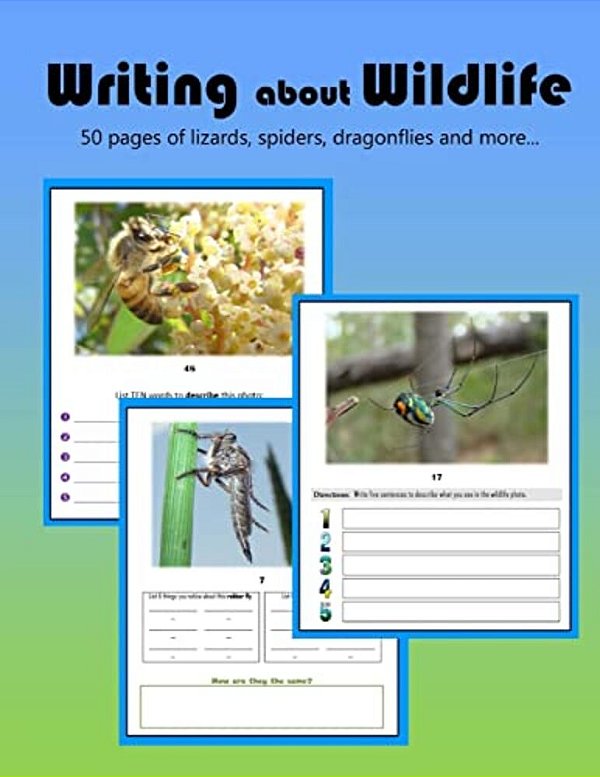 Writing About Wildlife: 50 Writing Activities Based On Wildlife Photos-..