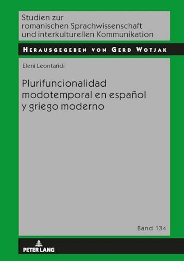 Plurifuncionalidad Modotemporal En Español Y Griego Moderno-..