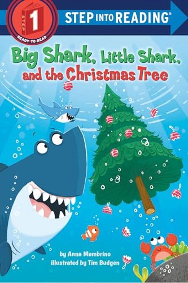 Big Shark, Little Shark And The Christmas Tree-..