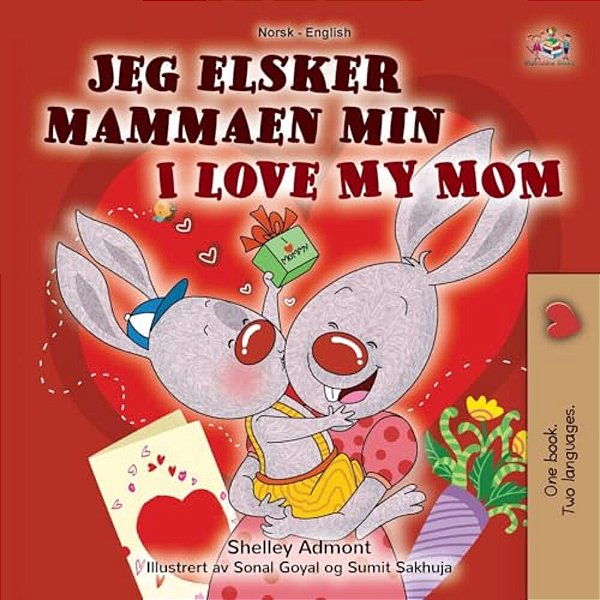 I Love My Mom (Norwegian English Bilingual Book For Kids)-..