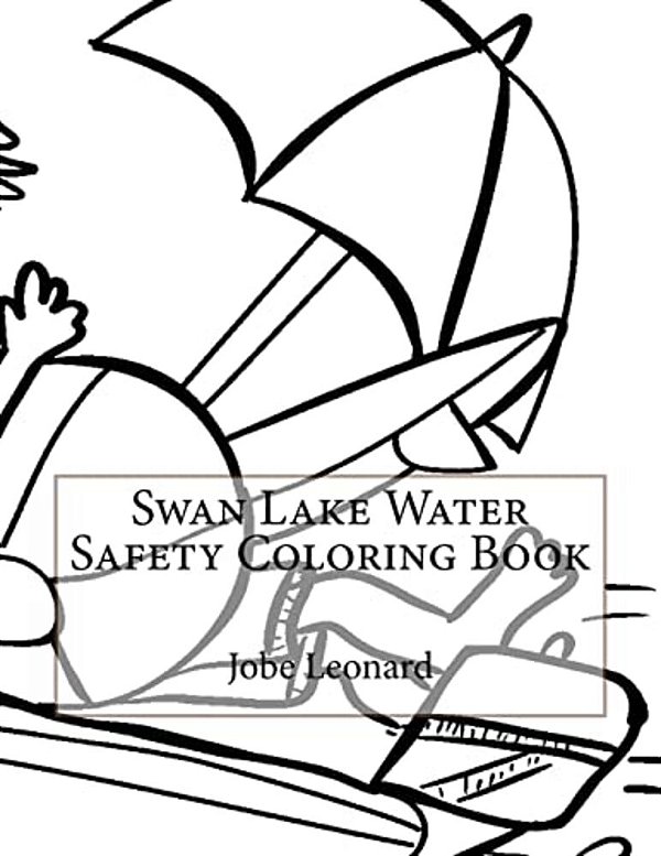 Swan Lake Water Safety Coloring Book-..