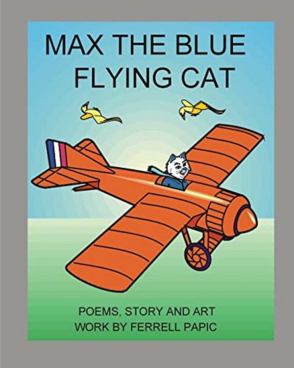 Max The Blue Flying Cat-..