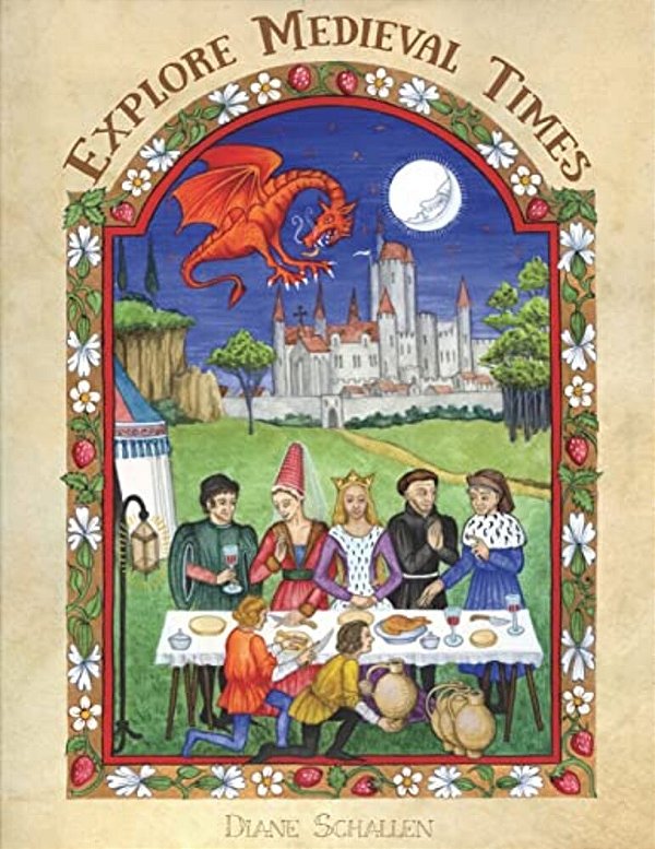 Explore Medieval Times: Age Of Chivalry Coloring, Activities & History For Elementary Children. -..