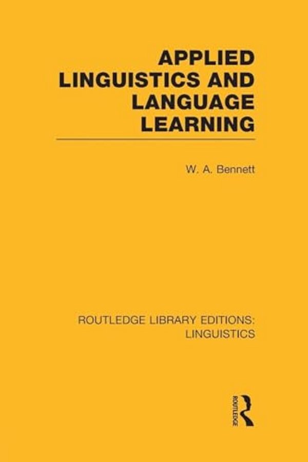 Applied Linguistics And Language Learning-..