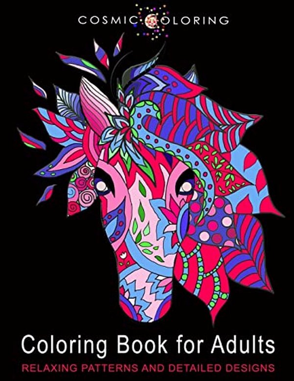 Coloring Book For Adults: Relaxing Patterns And Detailed Designs-..