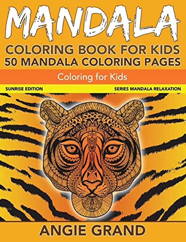 Mandala Coloring Book For Kids: 50 Mandala Coloring Pages: Coloring For Kids-..