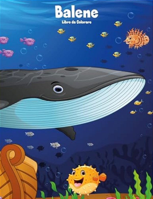 Balene Libro Da Colorare 1-..