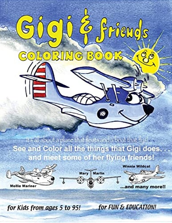 Gigi And Friends: Coloring Book-..
