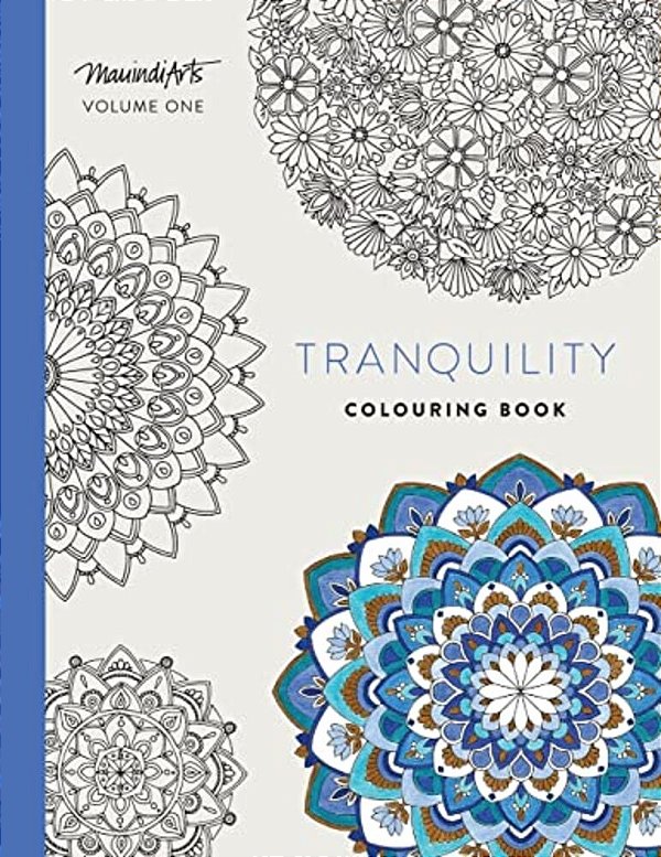 Tranquility: Colouring Book-..