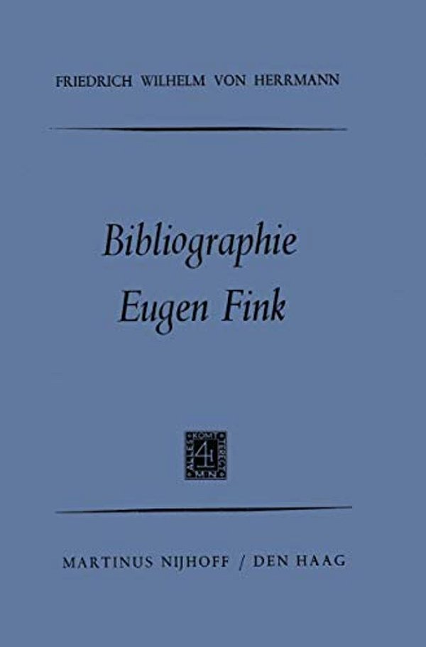 Bibliographie Eugen Fink-..