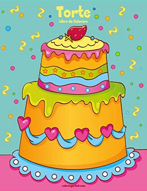 Torte Libro Da Colorare 1-..