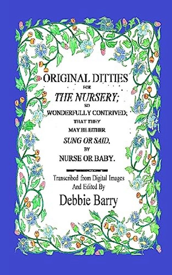 Original Ditties For The Nursery-..