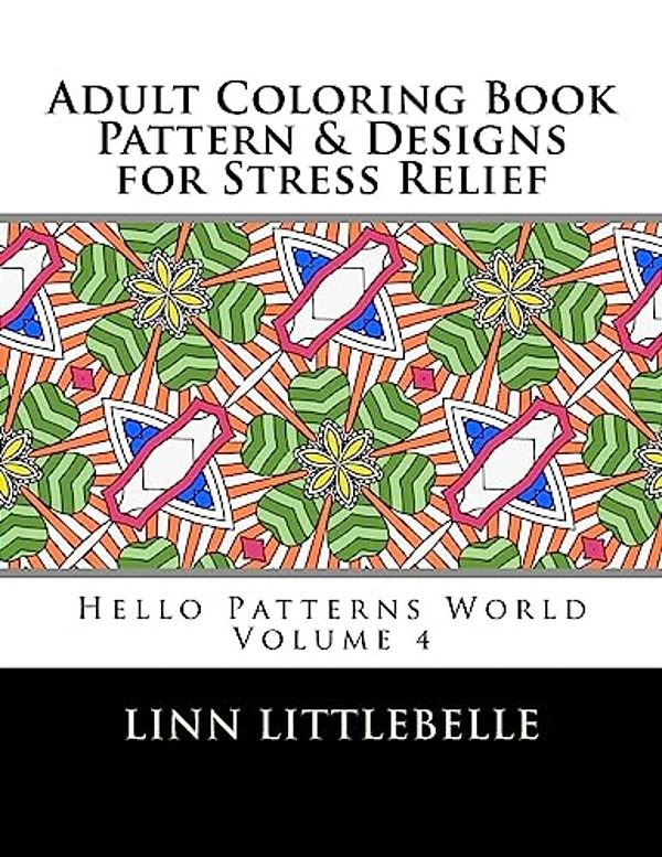 Coloring Books For Adults - Pattern And Designs For Stress Relief: Stress Relieving Coloring Book-..