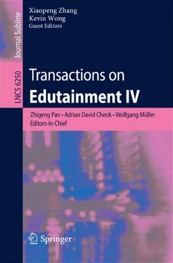 Transactions On Edutainment IV-..