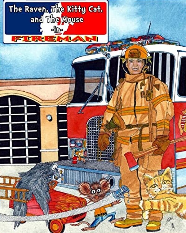 The Raven, The Kitty Cat & The Mouse Fireman-..