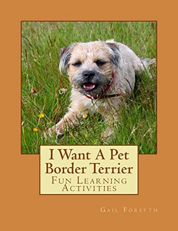 I Want A Pet Border Terrier: Fun Learning Activities-..