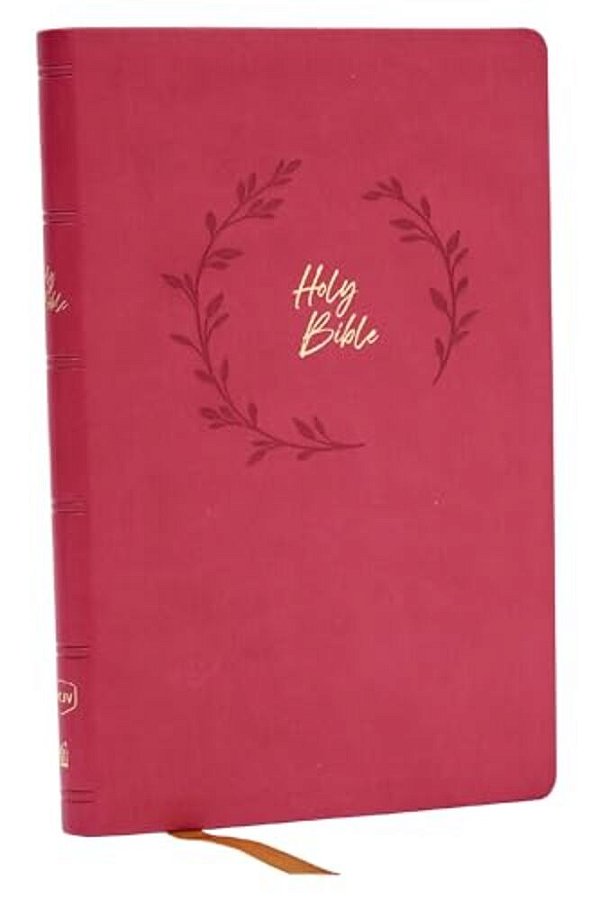 Nkjv Holy Bible, Value Ultra Thinline, Pink Leathersoft, Red Letter, Comfort Print-..