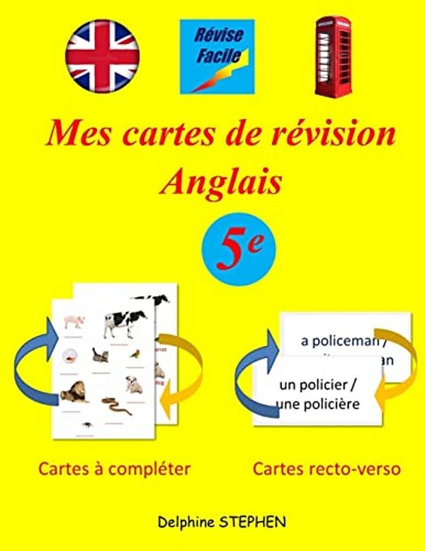 Mes Cartes De Révision Anglais 5E-..