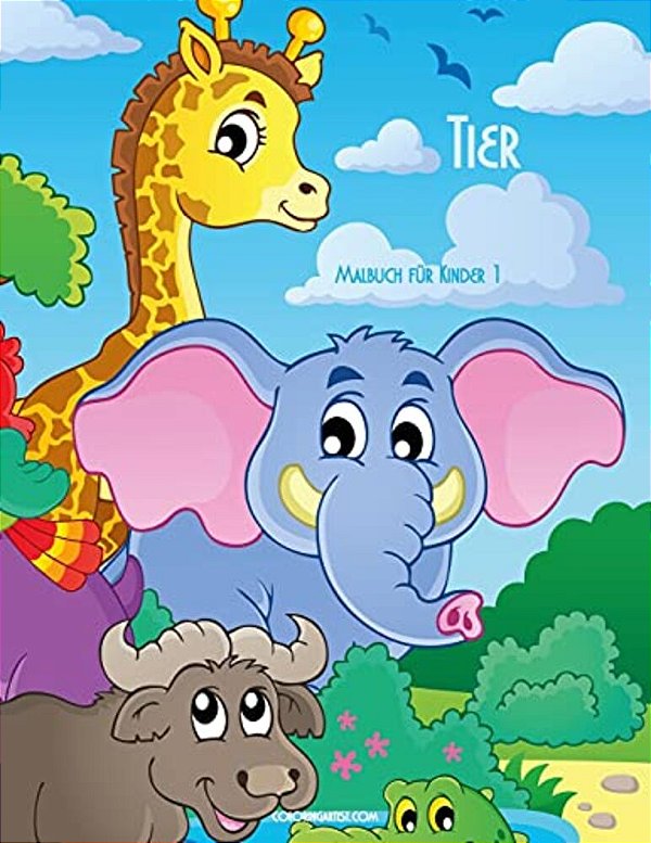 Tiermalbuch Für Kinder 1-..