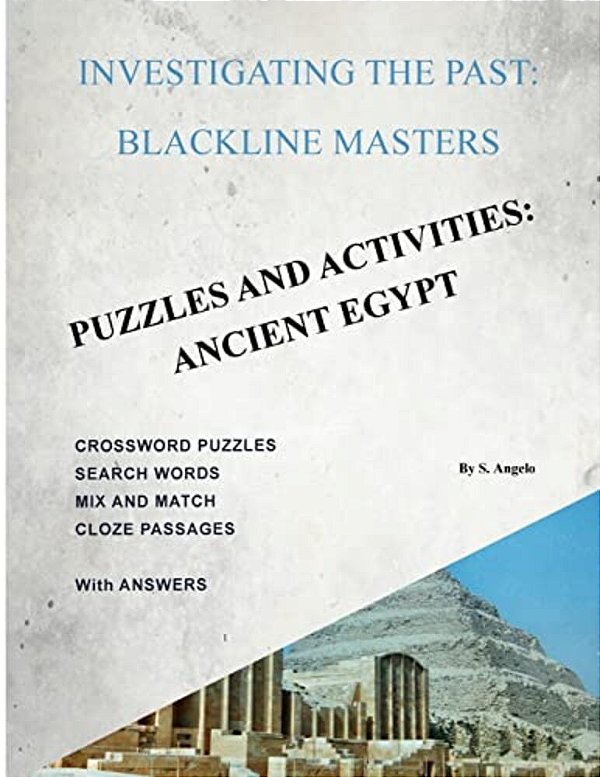 Investigating The Past: Blackline Masters: Puzzles & Activities: Ancient Egypt-..
