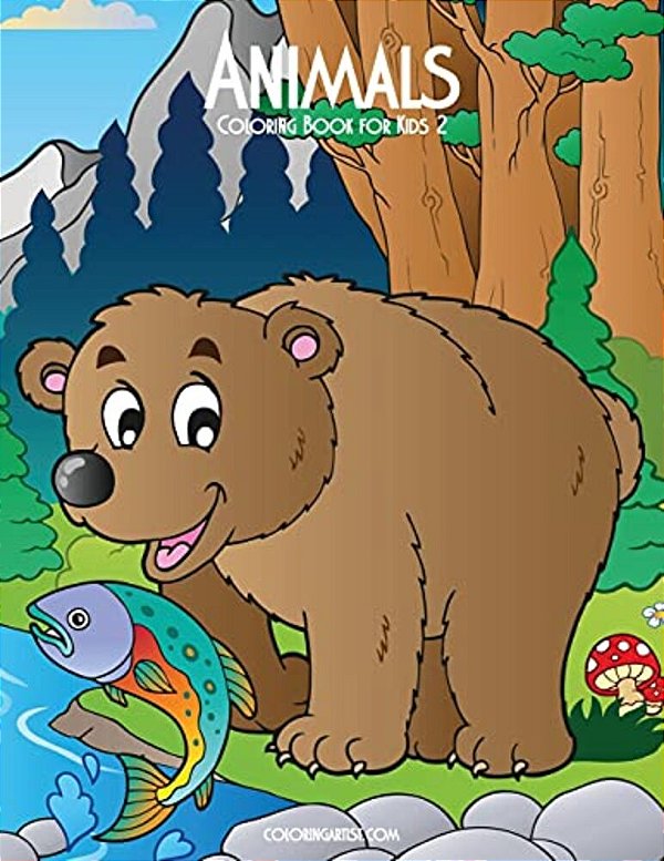 Animals Coloring Book For Kids 2-..