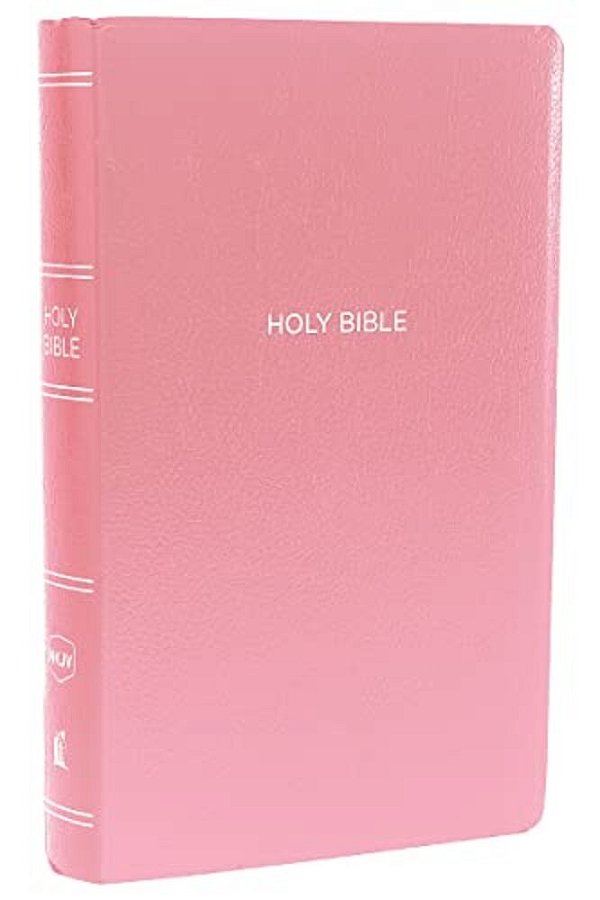 Nkjv, Gift And Award Bible, Leather-Look, Pink, Red Letter Edition-..
