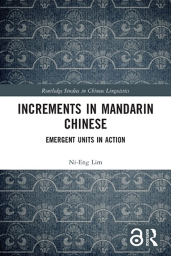 Increments In Mandarin Chinese: Emergent Units In Action-..