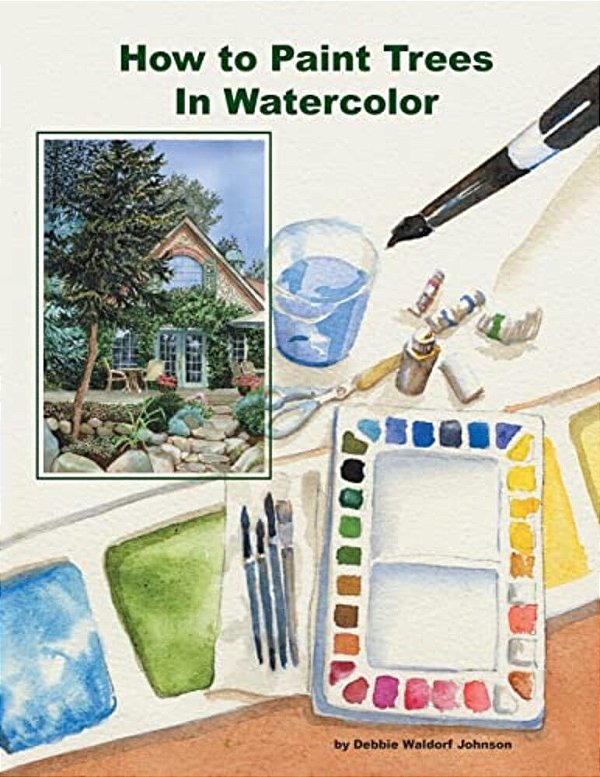 How To Paint Trees In Watercolor-..
