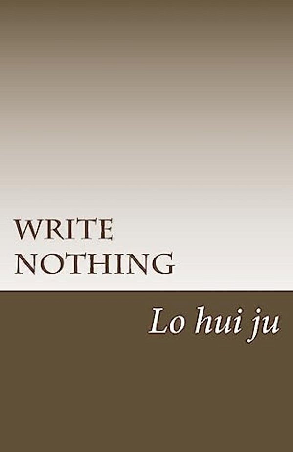 Write Nothing-..