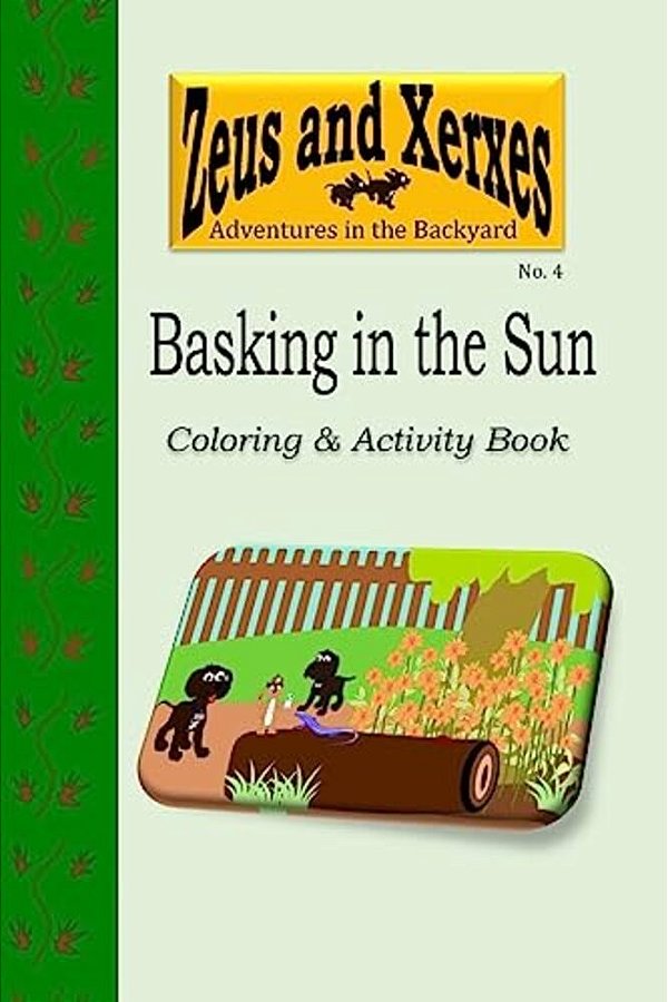 Basking In The Sun Coloring & Activity Book-..
