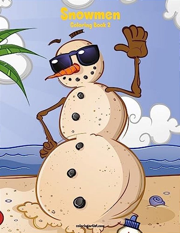 Snowmen Coloring Book 2-..